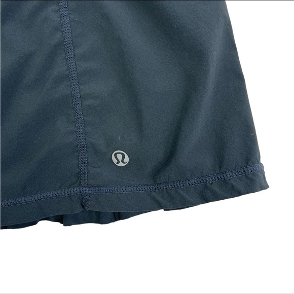 RARE Lululemon Run: Speed Skirt Skort Size 6 Floral Grey Lined Tennis - Picture 6 of 9